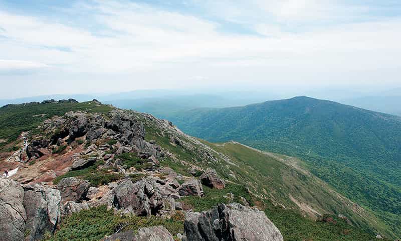 早池峰山登山