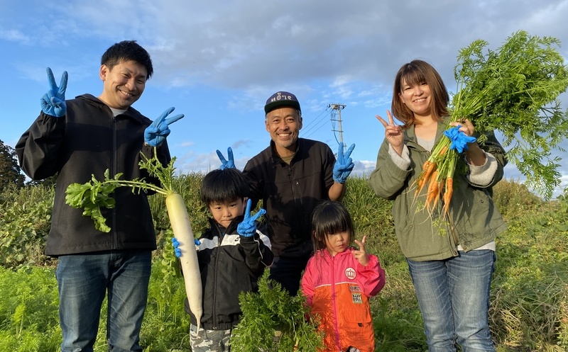 ファームプラス野菜収穫体験