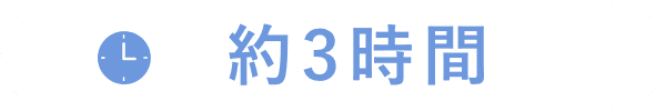 約3時間